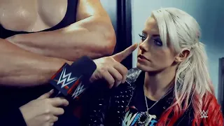 Braun Strowman and Alexa Bliss cute moment together❤