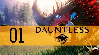 Dauntless Gameplay Walkthrough PC Part 1 (TIME TO HUNT!)