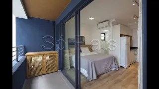 Apto estilo Studio disponível no bairro da Vila Madalena ele contém 24m² e 1 dorm.