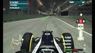 F1 2012 PS3 ONLINE MASSIVE CRASH PS3GL BIG CRASH