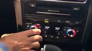 Audi climate control system.