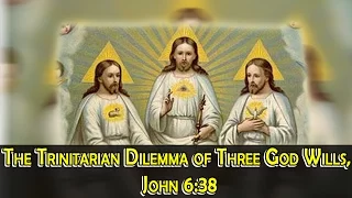 The Trinitarian Dilemma of Three God Wills, John 6:38