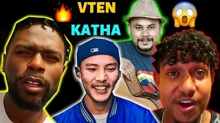 VTEN - KATHAA FT. DHARMENDRA SEWAN (REACTION) American Reacts to Nepali Rapper VTEN For FIRST TIME