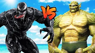 Venom VS Abomination Hulk Epic Battle | GTA V | Redux Mango