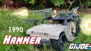 HCC788 - 1990 HAMMER - Vintage G.I. Joe toy review!