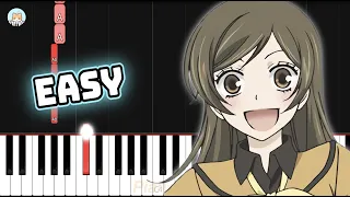 Kamisama Kiss OP 2 - "Kamisama no Kamisama" - EASY Piano Tutorial & Sheet Music