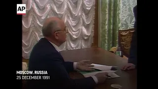 Gorbachev resignation 30 years ago marked USSR's end