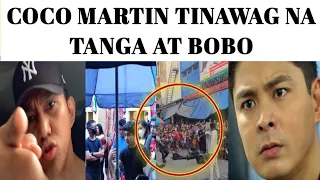 COCO MARTIN TINAWAG NA TANGA AT BOBO #cocomartin #batangquiapo #cocojuls