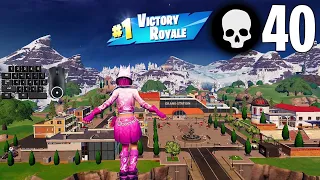 40 Elimination Solo Squads Win Full Gameplay (Fortnite Chapter 5)