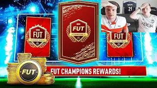 OUR FUT CHAMPIONS REWARDS + EXTRA PLAYER PICKS!  - FIFA 21 Pack Opening RTG