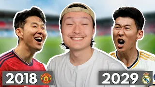 Jag spelade hela Heung min Sons karriär (FIFA 12 - FC24)