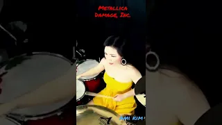 @metallica - Damage, Inc. #drumcover #amikim  #artisanturkcymbals