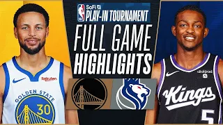 WARRIORS at KINGS FULL GAME HIGHLIGHTS | April 16, 2024 | NBA Play-In Tournament Highlights Today