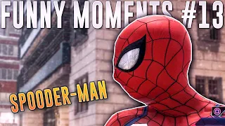 FRIENDLY NEIGHBORHOOD SPOODER MAN! - Spider-Man Miles Morales WTF Fails & Funny Moments #13