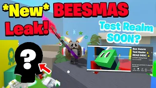 *Newest* Beesmas Update Leak & Test Realm SOON? (Bee Swarm Simulator)