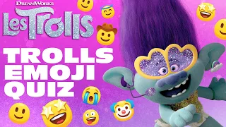 Devinez le personnage de Trolls ! Défi emoji de Trolls 🌈 | Les Trolls 2 : Tournée mondiale