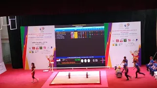 Seagame 31 Cử Tạ|| liên tục phá kỷ lục Seagame của chính mình Phạm Thị Hồng Thanh đạt HCV hạng 64kg