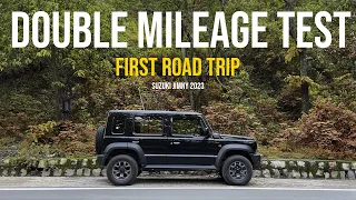 JIMNY MILEAGE TEST + FIRST ROAD TRIP | FUEL EFFICIENCY & HIGHWAY DRIVING | VLOG