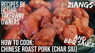 Ziangs: How to Cook REAL Chinese Roast Pork and Chinese Takeaway BBQ sauce