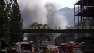 Universal Studios Hollywood Fire  -  June 1, 2008