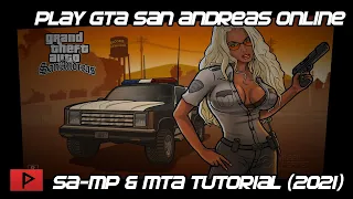 Play GTA San Andreas Online Using SA-MP or Multi Theft Auto Tutorial (2021)