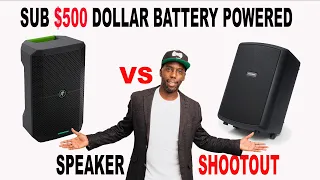 SUB $500 Battery Powered Speaker Shootout - Mackie Thump Go VS Samson Explor with Portable PA