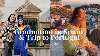 Graduation in Spain & Trip to Portugal
