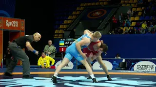 GR 72 kg  ANDRII KULYK (UKR) - SERHII KOZUB (UKR)