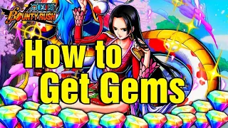 How To Get Easy Gems in OPBR!! | ONE PIECE Bounty Rush | OPBR