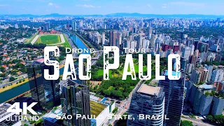 São Paulo 2024 🇧🇷 Drone Aerial 4K | Sao Paulo Brazil Brasil
