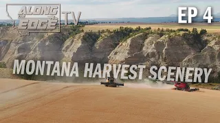 Harvesting Along 1,000ft Cliffs in Montana