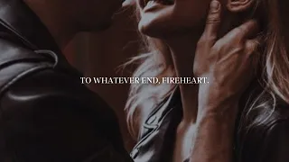 To whatever end, Fireheart - aelin and rowan playlist