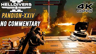 Helldivers 2 4k Gameplay No Commentary | Level 9 Difficulty 4K | RTX 4080 P90