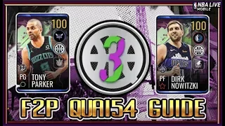 QUAI54 3v3 CAMPAIGN F2P ОТСУТСТВИЕ ДЕНЕГ: 100 OVR РУКОВОДСТВО ДЛЯ МАСТЕРА NBA LIVE MOBILE 19 QUAI54