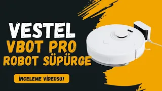 VESTEL V-BOT PRO ROBOT SÜPÜRGE İNCELEMESİ