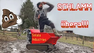 Schubkarre mit Motor