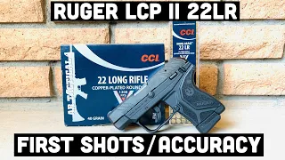 Ruger LCP II 22LR First Shots Update