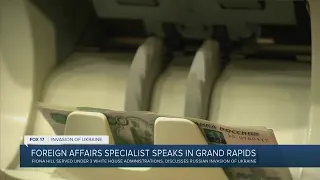 Fiona Hill, former U.S. National Security advisor, discuss Russian invasion at Grand Rapids event