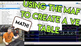 VE Table From Mass Air Flow Sensor, Creating A SD Table From Scratch!