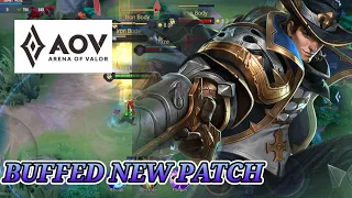 AoV : Valhein Gameplay | Buffed New Patch - ARENA OF VALOR GAMEPLAY