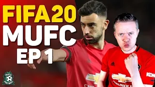 FIFA 20 MANCHESTER UNITED CAREER MODE! GOLDBRIDGE vs SOLSKJAER Episode 1