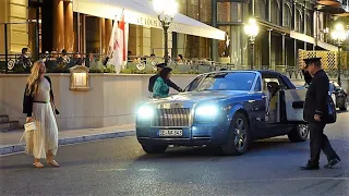 MILLIONARE ARRIVING MONTE CARLO NIGHTLIFE CARSPOTTING MONACO 2023