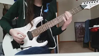 Delain - The Glory and the Scum guitar cover