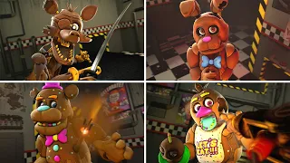 FNAF Chocolate Animatronics Counter Jumpscares