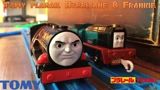 Tomy Plarail Hurricane & Frankie unboxing review & first run