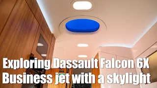 Exploring the business jet with a skylight: Dassault Falcon 6X