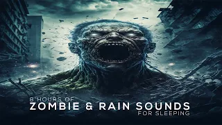 Zombie Apocalypse | Horror Ambience | Rain Sounds For Sleeping | ASMR