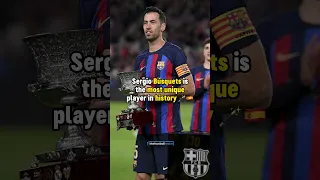 WHY Busquets is the most UNIQUE player in history #football