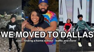 Moving To Dallas, TX with Kids + Cost + Finding A Home + Schools + Traffic