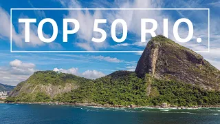 TOP 50 RIO DE JANEIRO | Guide with + 50 ATTRACTIONS for you to choose WHAT TO DO in RIO